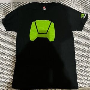 NVIDIA Black Tee with Vibrant Green Emblem